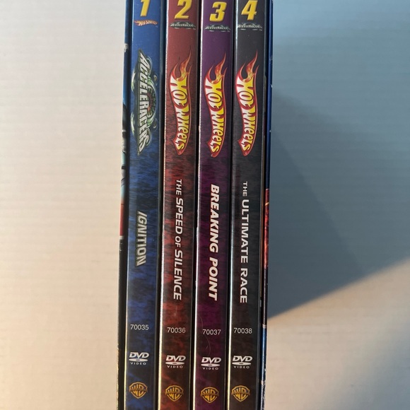 Hot Wheels AcceleRacers DVD Set (DVD, 2006, 4-Disc Set) - Picture 2 of 12